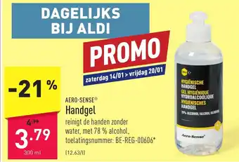 ALDI Handgel 300 ml aanbieding