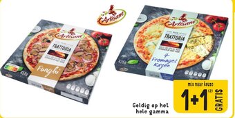 Geldig op het hele gamma 1+1 gratis