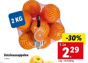 Lidl Eetsinaasappelen aanbieding