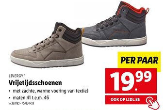 Lidl Livergy vrijetijdsschoenen aanbieding