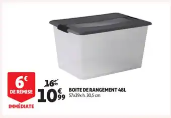 Boite de rangement 48L 57 x 39 x 30.5cm