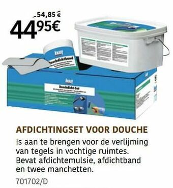 HandyHome Afdichtingset voor douche aanbieding