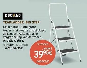 Trapladder big step 3 treden