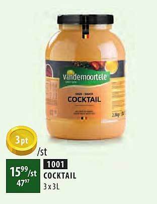 Bidfood Cocktail aanbieding