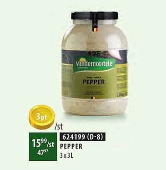 Bidfood Pepper aanbieding