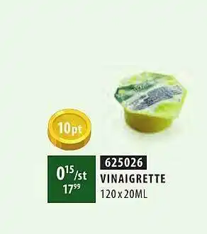 Bidfood Vinaigrette aanbieding