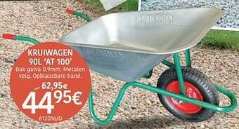 HandyHome Kruiwagen at 100 aanbieding
