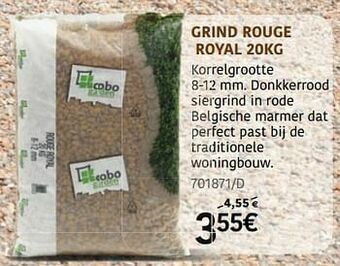 Grind rouge royal