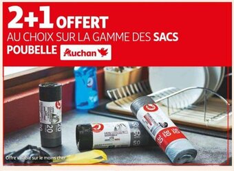 Auchan Au Choix Sur La Gamme Des Sacs Poubelle Auchan aanbieding