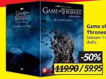 Boekenvoordeel Game of thrones aanbieding