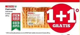 Spar Spar flash wafels aanbieding