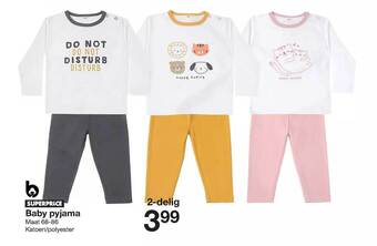 Zeeman Baby pyjama aanbieding