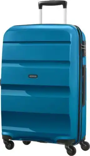 Coolblue American tourister bon air spinner 75 cm seaport blue aanbieding