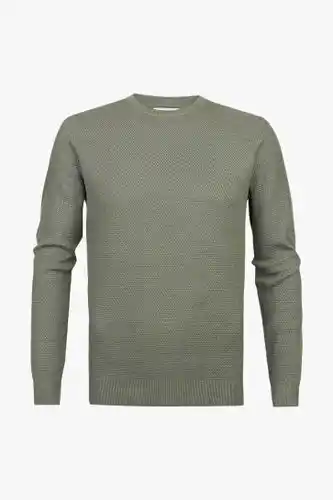 e5 Mode Michaelis olijfgroene trui aanbieding