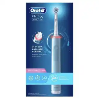 Plein.nl Oral-b elektrische tandenborstel pro 3 3000 blauw aanbieding