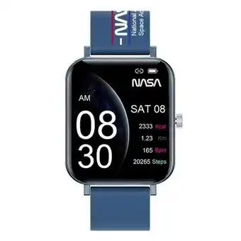 Nasa smartwatch blauw bna30179-002