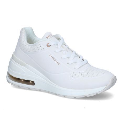 Skechers million air elevated air witte sneakers promotie bij Torfs