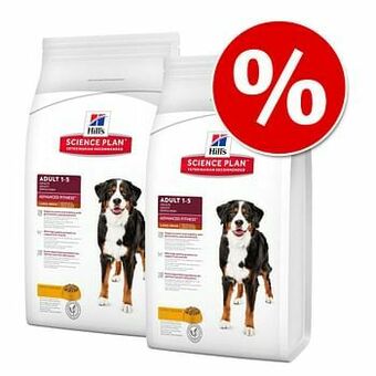 2x14kg Adult Adult Sensitive Stomach & Skin Medium met Kip Hill’s Science Plan Hondenvoer