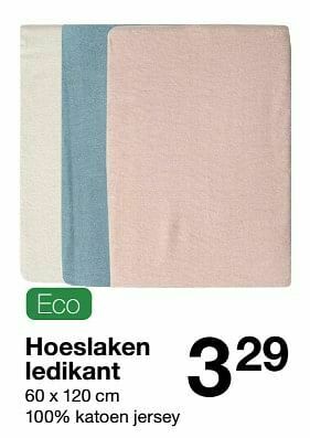 Zeeman Hoeslaken ledikant aanbieding