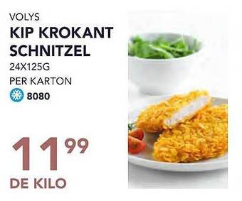 Bidfood Volys kip krokant schnitzel aanbieding