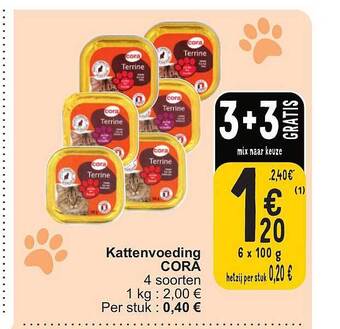 Cora Kattenvoeding cora aanbieding