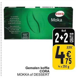 Cora Gemalen koffie cora aanbieding