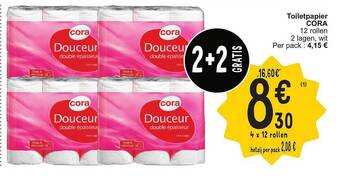 Cora Toiletpapier cora aanbieding