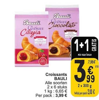 Cora Croissants bauli aanbieding
