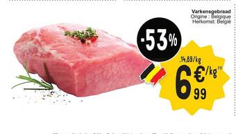 Cora Varkensgebraad aanbieding