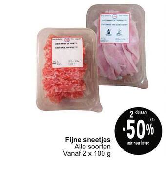 Cora Fijne sneetjes aanbieding