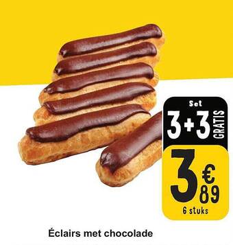 Cora Éclairs met chocolade aanbieding
