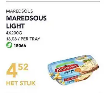 Bidfood Maredsous light aanbieding