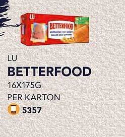 Bidfood Lu betterfood aanbieding