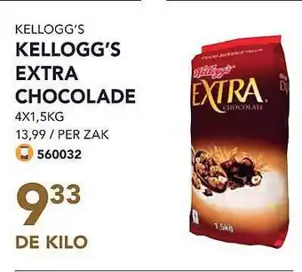 Bidfood Kellogg's extra chocolade aanbieding