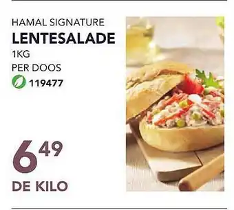 Hamal signature lentesalade