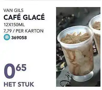 Bidfood Van gils café glacé aanbieding
