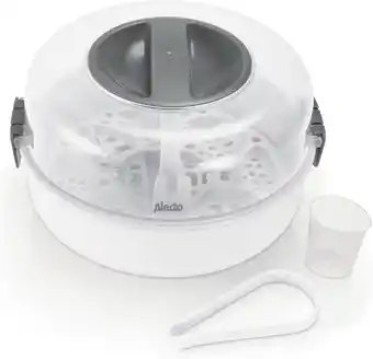 Alecto bw-04 - magnetron en fles sterilisator - wit