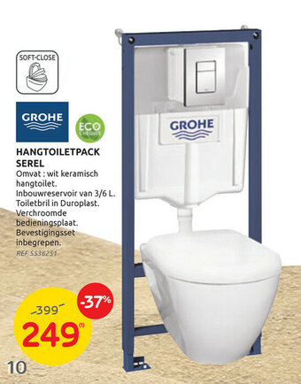 Grohe Hangtoiletpack Serel