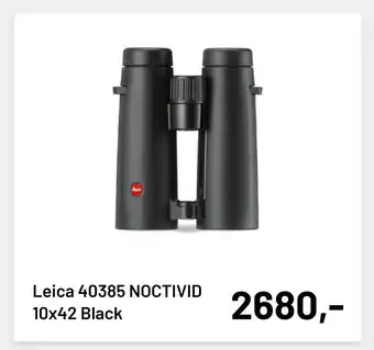 Kamera Express Leica 40385 noctivid 10x42 black aanbieding