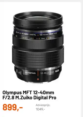 Kamera Express Olympus MFT 12-40mm F/2.8 M.zuiko digital pro aanbieding