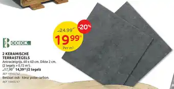2 Keramische Terrastegels