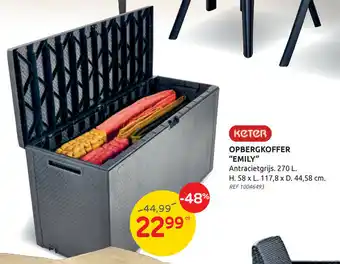 Keter Opbergkoffer Emily