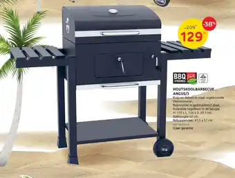 BricoPlanit Houtskoolbarbecue Angus/3 aanbieding