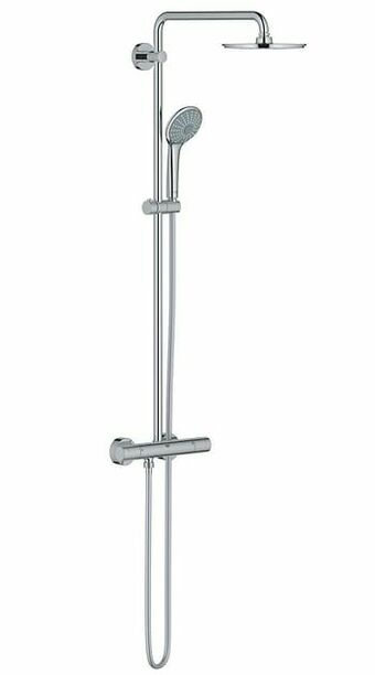X2O Grohe Euphoria System 210 thermostatische regendoucheset glanzend chroom aanbieding