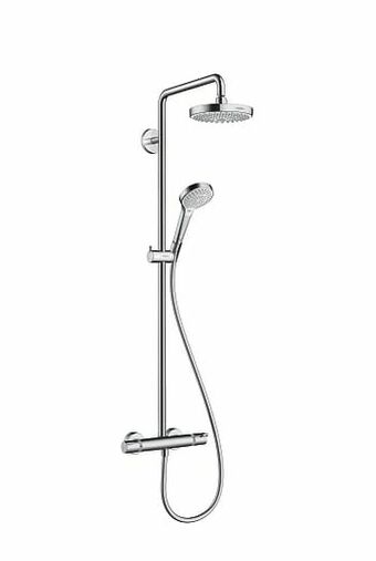 X2O Hansgrohe Croma Select S 180 thermostatische regendoucheset glanzend chroom aanbieding