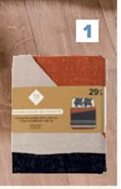 Carrefour Dekbedovertrek + 1 Sloop 140 x 200cm aanbieding