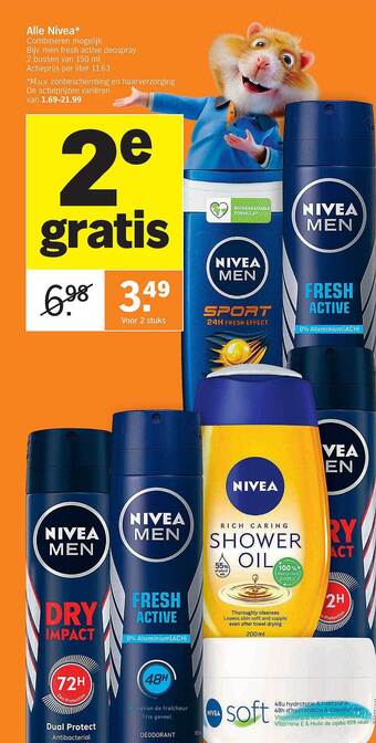 Albert Heijn Nivea aanbieding