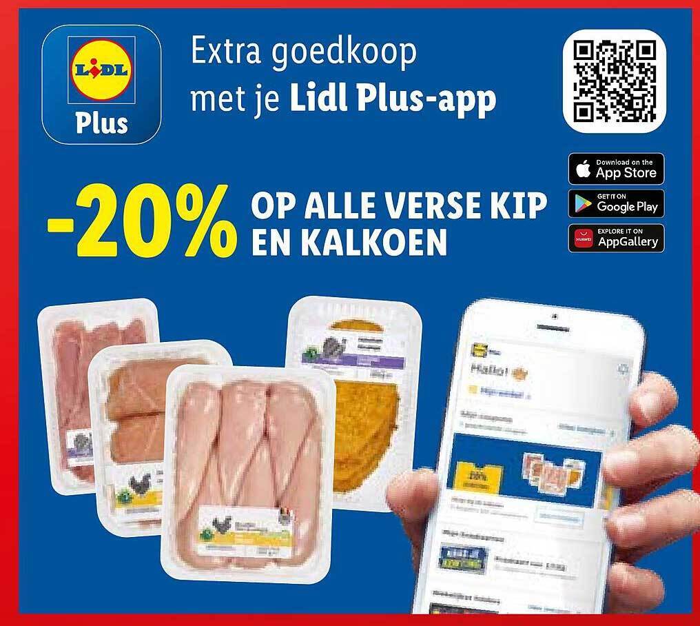 Lidl plusapp promotie bij Lidl