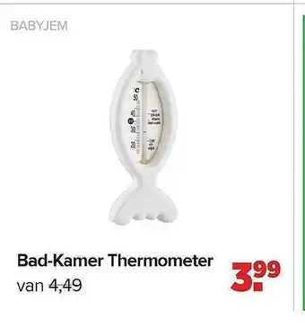 Baby-Dump Babyjem bad-kamer thermometer aanbieding