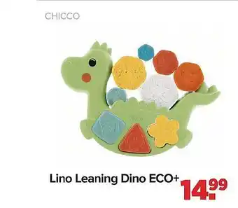 Baby-Dump Chicco lino leaning dino eco+ aanbieding